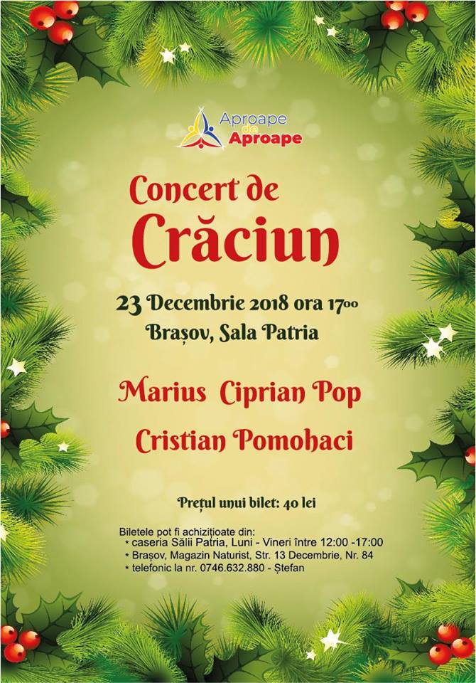 Spectacole Brasov Concert De Craciun